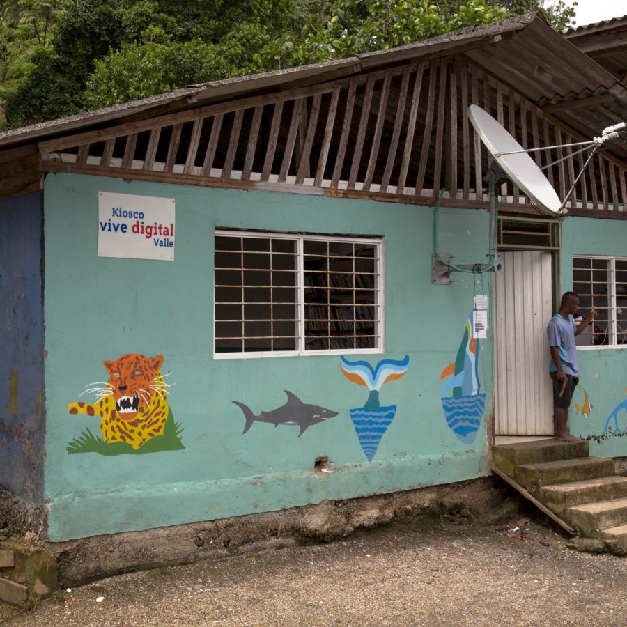 Fotografía de una Fachada después de la práctica de creación
