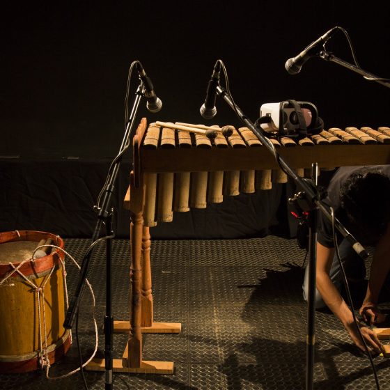 Fotografía de los Instrumentos del Concierto Telemático Amanecer Pacífico