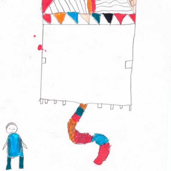 Ilustración del Taller de Ilustración en la Isla de la Plata en Bahía Málaga 2016