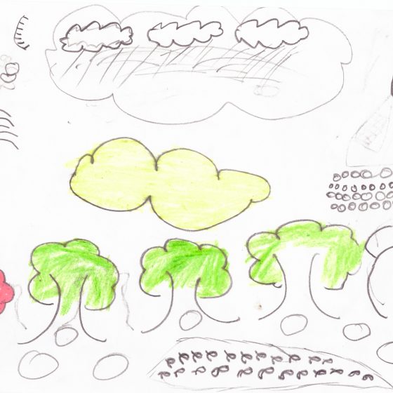 Ilustración del Taller de Ilustración en la Isla de la Plata en Bahía Málaga 2016