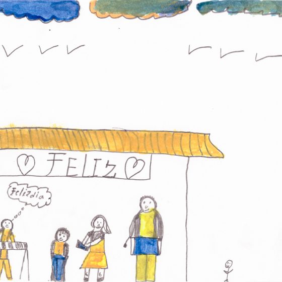 Ilustración del Taller de Ilustración en la Isla de la Plata en Bahía Málaga 2016