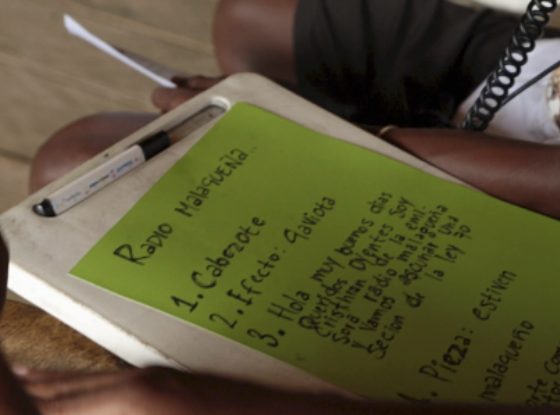 Fotografía del Taller de Radio