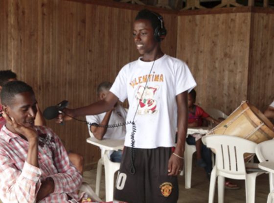 Fotografía del Taller de Radio
