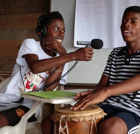 Fotografía del Taller de Radio